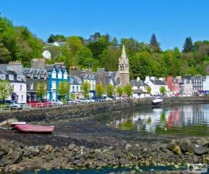 Puzle Tobermory, Mull, Skotsko