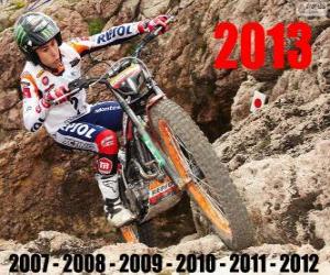 Puzle Toni Bou 2013 trial world champion