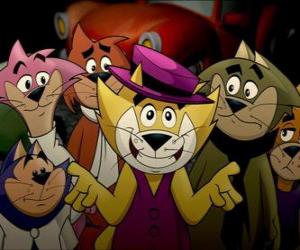 Puzle Top Cat a a jeho gang
