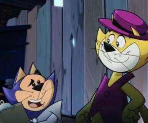 Puzle Top Cat a Benny míč