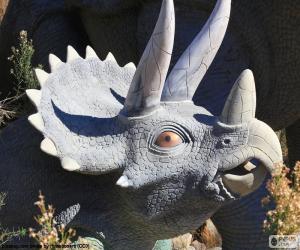 Puzle Triceratops hlava