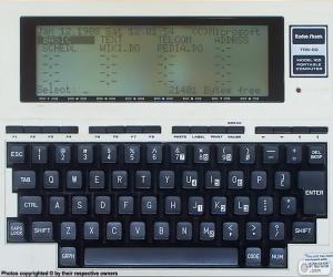 Puzle TRS-80 Model 100 (1983)