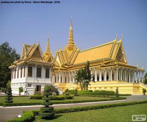 Puzle Trůnní sál, Kambodža