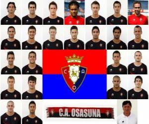 Puzle Tým CA Osasuna 2010-11