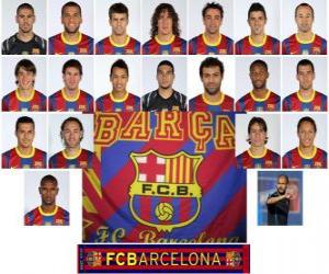 Puzle Tým FC Barcelona 2010-11