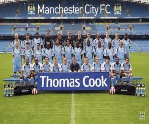 Puzle Tým Manchester City FC 2007-08