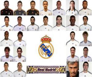 Puzle Tým Real Madrid CF 2010-11
