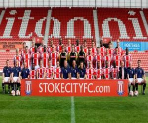Puzle Tým Stoke City FC 2008-09