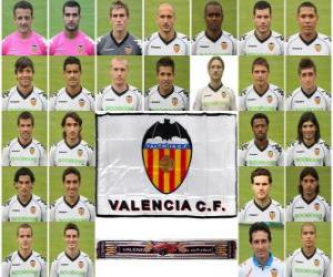 Puzle Tým Valencia CF 2010-11