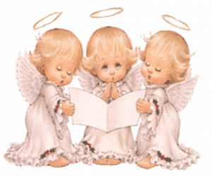 Puzle Tři andělé, zpěv