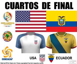 Puzle USA - ECU, Copa America 16
