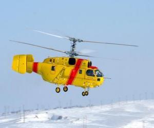 Puzle Velké vrtulník Kamov Ka-32A11BC