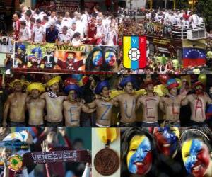 Puzle Venezuela, 4. klasifikován Copa America 2011