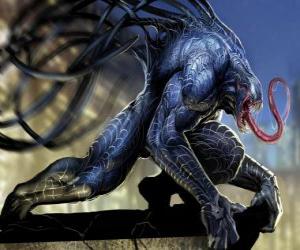 Puzle Venom je symbiote forma života a jedním z Spider-Man archenemies