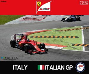 Puzle Vettel, GP Itálie 2015