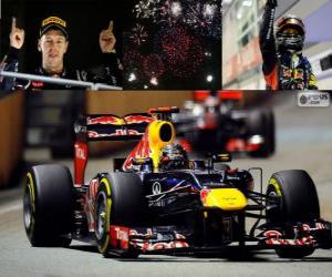 Puzle Vettel G.P Singapuru 2012