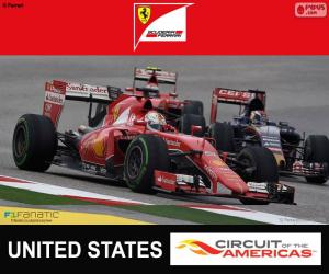 Puzle Vettel, Grand Prix USA 2015