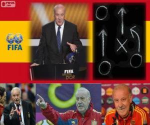 Puzle Vicente del Bosque FIFA 2012 Pánské fotbalový trenér