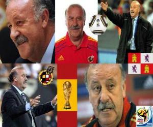 Puzle Vicente del Bosque trenér španělského národního