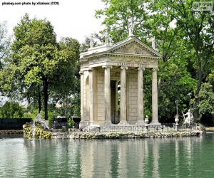 Puzle Villa Borghese, Řím