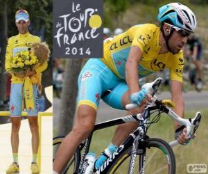 Puzle Vincenzo Nibali, vítěz Tour de France 2014