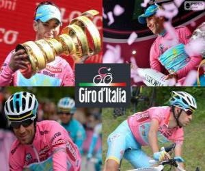 Puzle Vincenzo Nibali, šampion Giro Itálie 2013