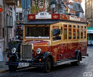 Puzle Vintage autobus