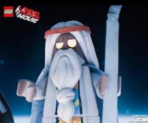 Puzle Vitruvius, starý čaroděj filmu, velké Lego dobrodružství