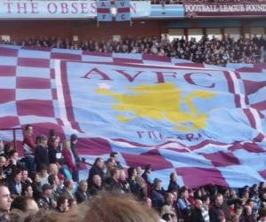 Puzle Vlajka Aston Villa FC