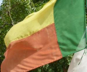 Puzle Vlajka Benin