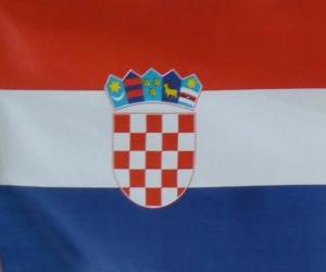 Puzle Vlajka Chorvatska