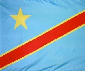 Puzle Vlajka demokratické republiky Kongo
