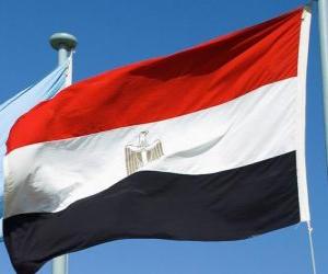 Puzle Vlajka Egypta