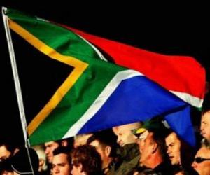 Puzle Vlajka Jihoafrické republiky