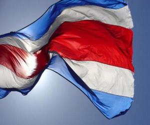 Puzle Vlajka Kostariky