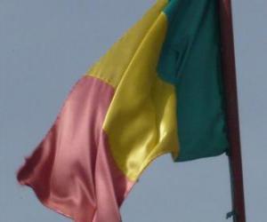 Puzle Vlajka Mali
