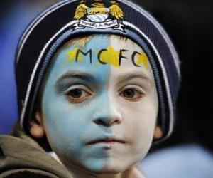 Puzle Vlajka Manchester City FC