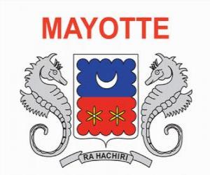 Puzle Vlajka Mayotte