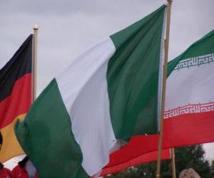 Puzle Vlajka Nigérie