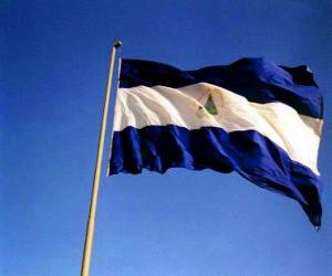 Puzle Vlajka Nikaraguy