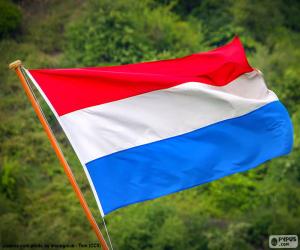 Puzle Vlajka Nizozemska