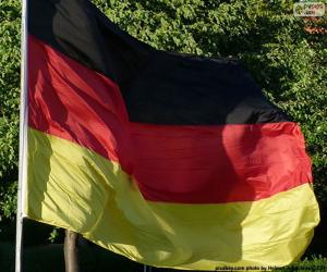 Puzle Vlajka Německa