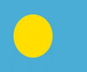 Puzle Vlajka Palau