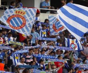 Puzle Vlajka RCD Espanyol