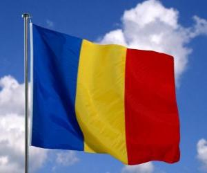 Puzle Vlajka Rumunska