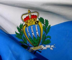 Puzle Vlajka San Marino