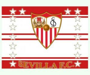 Puzle Vlajka Sevilla FC