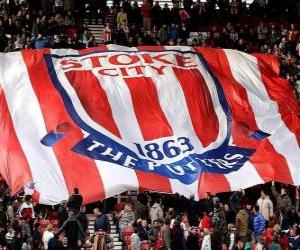 Puzle Vlajka Stoke City FC