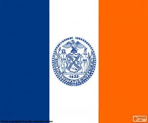 Puzle Vlajka státu New York