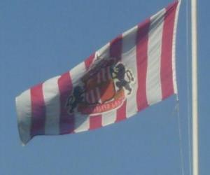 Puzle Vlajka Sunderland AFC